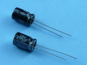 470uF/16V 100SZT 8x12 105° LEA ELKO