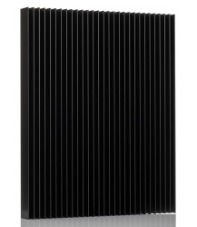 Radiator 250 x 200 x 25mm 0.58K/W Uniwersalny Prostokątny Alu