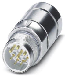 Złącze wielostykowe przemysłowe 5+PE-pinowe M23 Montaż na kablu Wtyczka Phoenix Contact