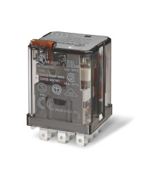 Przekaźnik mocy 48V dc 3PST Finder, Wciskane