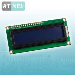 LCD 2x16 niebieski