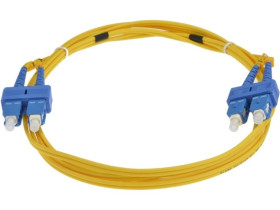 Patchcord światłowodowy FO SM SC-SC duplex 9/125 1m