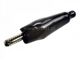 Krokodylek czarny 65mm 27.720.2; 8.105; ( 1szt)