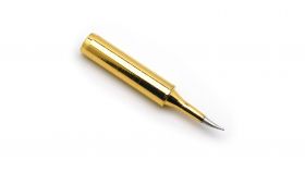 Grot T-IS stożkowy/zakrzywiony do stacji lutowniczej (złoty)