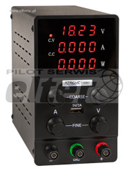 Zasilacz laboratoryjny X3010 30V/10A czarny