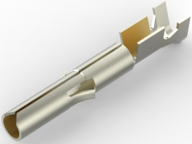 Receptacle, 0.2-0.8 mm², AWG 24-18, crimp connection, 350689-2