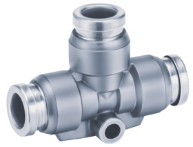 Złączka pneumatyczna Wciskane 6 mm Wciskane 6 mm SMC Adapter teowy do rur