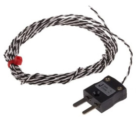 Termopara typ J do +260C 2m kabel 2m IEC