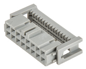 Złącze IDC 16-pinowe 2-rzędowe raster: 2.54mm Żeński Montaż na kablu 3M