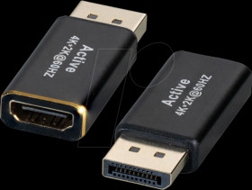 EB484-4K60 DisplayPort Adapter, DP Stecker auf HDMI Buchse