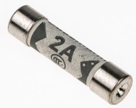 Bezpiecznik 2A 6.3 x 25mmF 240V ac EatonBS1362, GB13539.3, GB13539.5, IEC60269-3