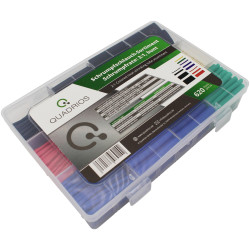 Quadrios 2103CA001 Heatshrink Set Premium 620-Piece 2:1 Assorted Colours