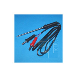 Czujnik Sonda temperatury PRĘT - BAGNETOWA do miernika z termoparą typ K - UNI-T i innych