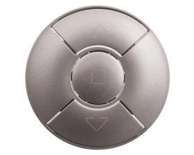 CELIANE Klawisz pionowy łącznika sterowania rolet hotelowy tytan 068453