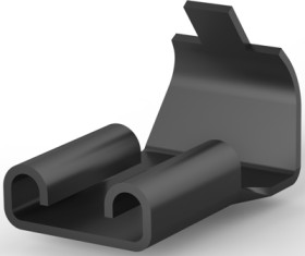 Uninsulated flat plug sleeve, 6.35 x 0.81 mm, 0.82 to 3.31 mm², AWG 18 to 12, brass, tin-plated, 62056-4