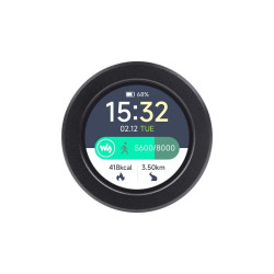 Płytka rozwojowa RP2350 z okrągłym dotykowym LCD 1.28″ 240×240 i obudową - Waveshare 29075