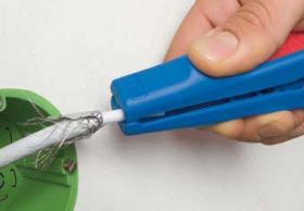 WEICON Stripper-Sciągacz izolacji AWZ-2kable koncentryczne Ø 4,8 - 7,5mm