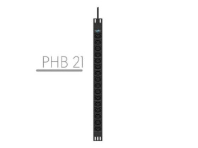 LISTWA ZASILAJĄCA RACK PDU 19 POWERWALKER 16A 16X IEC C13 3M C20 MONTAŻ PIONOWY CZARNA 10133023