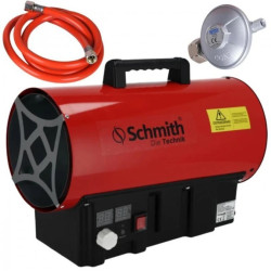 Nagrzewnica gazowa dmuchawa 30kW regulator i wąż 1,5m w zestawie Schmith