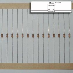 Rezystor węglowy 0.125W 9.1K 5% [opakowanie 100 sztuk] cena netto