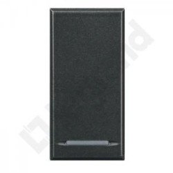 AXOLUTE MYHOME - KLAWISZ 1 FUNKCJI 1M ANTRACYT HS4915 /10szt./