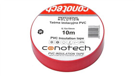Taśma Izolacyjna Czerwona Pvc 0,13X15x10m Ns