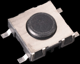 1241.1606.11 SMD pushbutton, surface mounting, height 4.7 mm