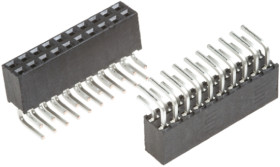 Gniazdo PCB 40 -pinowe 2 -rzędowe raster: 2mm typu płytka – płytka Kąt Proste Przewlekany