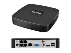 Rejestrator IP 8-kanałowy 8Mpx BCS-L-SNVR0801-4KE-8P