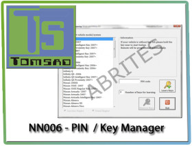 NN06 - pin and key manager