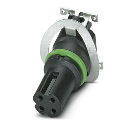 Złącze zasilające 4A Gniazdo 50 V AC, 60 V DC 4P Phoenix Contact Montaż na płytce drukowanej IP67