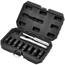 Draper 12402 Locking Wheel Nut Removal Set (10 Piece) - 12402