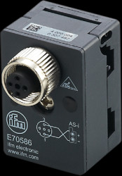 Flat cable tap, M12 for AS-Interface, E70586