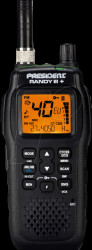 TXPR613 Radio, Randy III+, 80/40 channels, black