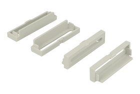 Maskownica; ZD3TCUJ ABS V0; ABS; jasnoszary; Kradex; RoHS; UL94-V0