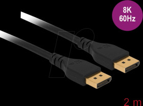 85910 DisplayPort 1.4 cable, ma. &gt; ma., 8K@60Hz, 2 m