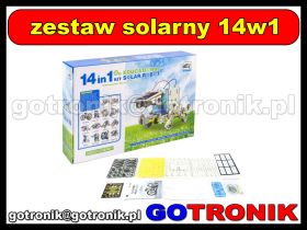 Zestaw zabawek solarnych 14 w 1
