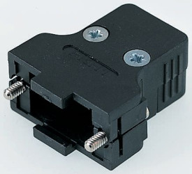 Osłona tylna D-Sub 15 -pinowe ABS Prosty FCT from Molex A