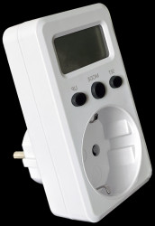 Licznik miernik energii do gniazdka 16A mały LCD TVOD01