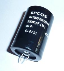 Kondensator elektrolityczny 22000uF 25V 30x45mm 85' B41303-B5229-M EPCOS