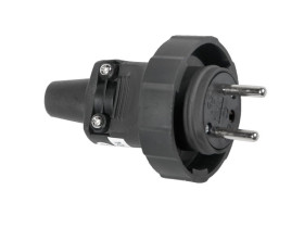 Wtyczka gumowa przenośna 250V 16A IP65 D.3148 PAWBOL