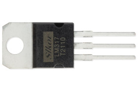 LM317 adjustable voltage regulator
