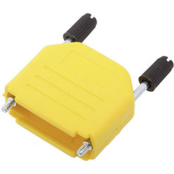 Encitech 6353-0105-02 D-Sub Housing 15 Pins Plastic 180° Yellow 1pc