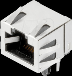 2562920000 RJ45 socket 90°, THT Cat.5