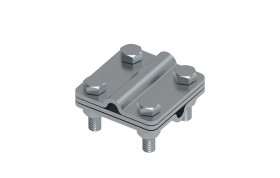 Złącze uniwersalne 3-elem. 60x60 drut8-drut8 stal ocynkowana galwanicznie 214.4.1 OC 21401401