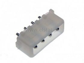 PWT-4S wtyk mocy do druku 5,08mm prosty