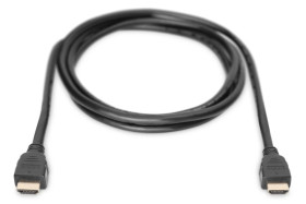 Kabel połączeniowy HDMI Ultra HighSpeed z Ethernetem 8K 60Hz UHD Typ HDMI A/HDMI A M/M czarny 5m AK-330124-050-S
