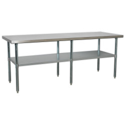 Sealey AP2184SS Stainless Steel Workbench 2.1m