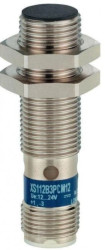 Czujnik indukcyjny M12 2mm zakryty 12-24V DC PNP 1R połączenie M12 3-piny XS112B3PBM12