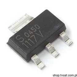 IFX1117GSV ADJ up 20V 1A Voltage Regul SMD-SOT223 INFINEON
